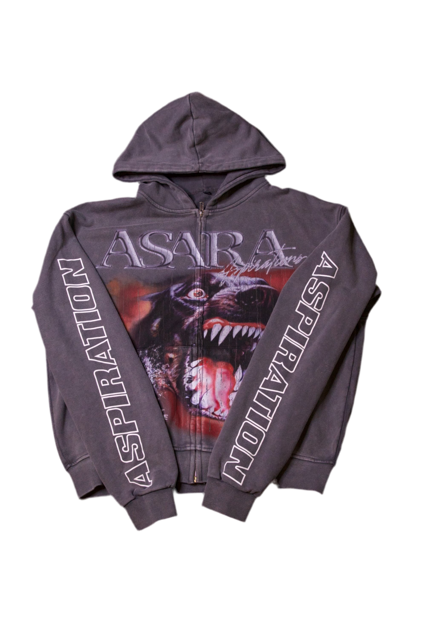 ASARA “ASPIRATION” ZIP UP HOODIE