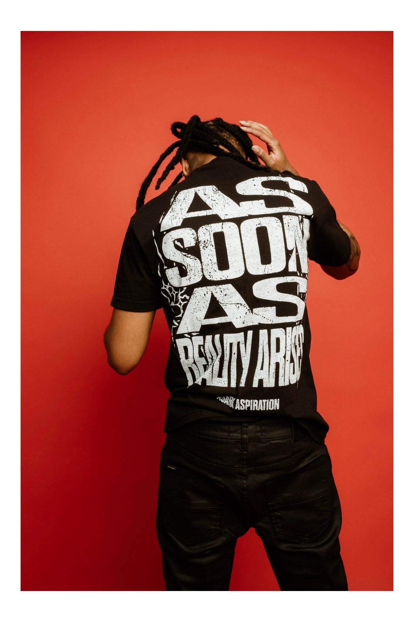 ASARA “EYE KNOW” BLACK TEE