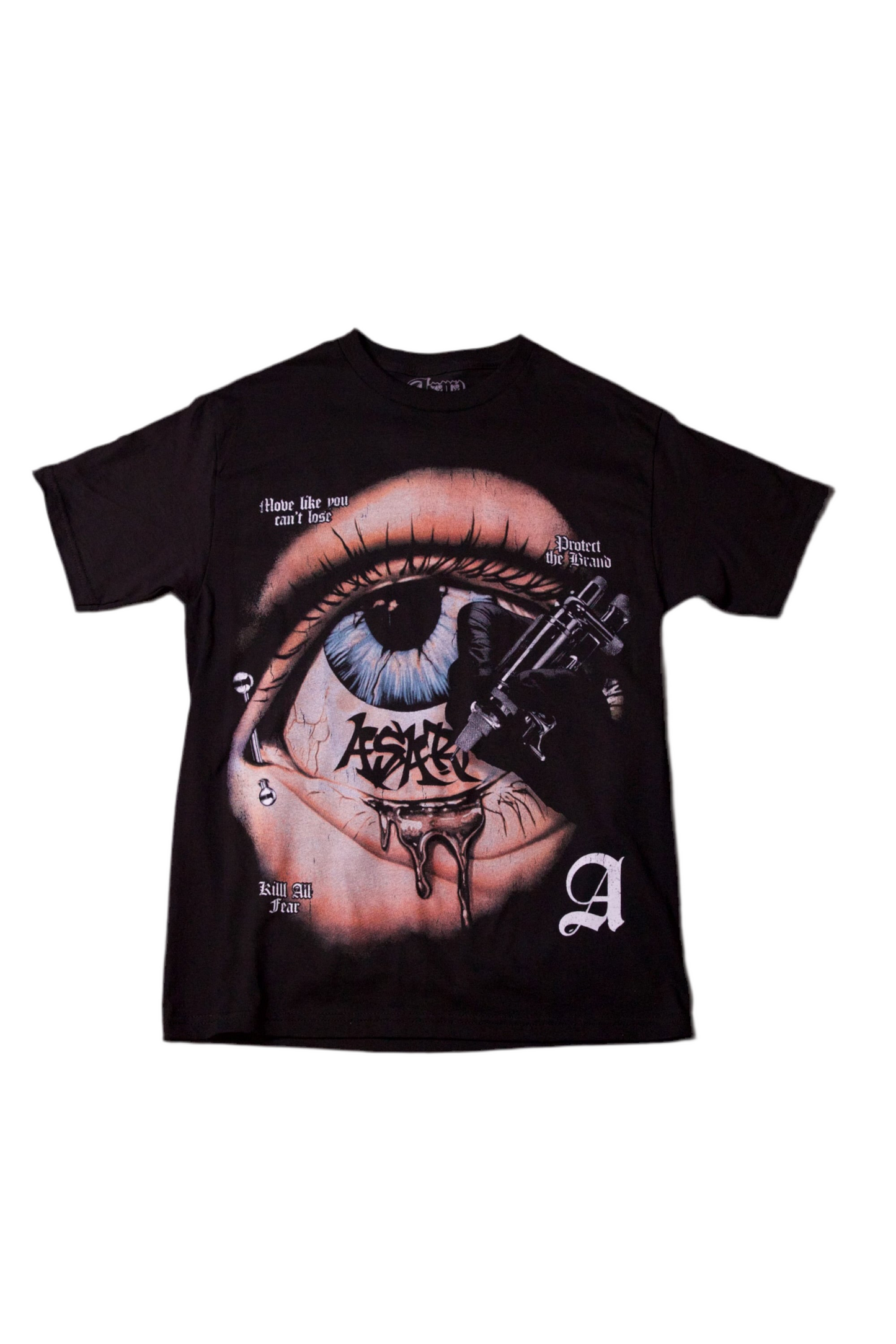 ASARA “EYE KNOW” BLACK TEE